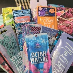 Tanning lotion Packets